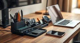 smart desk organizers with usb