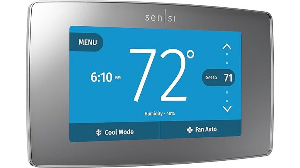 smart emerson touch thermostat