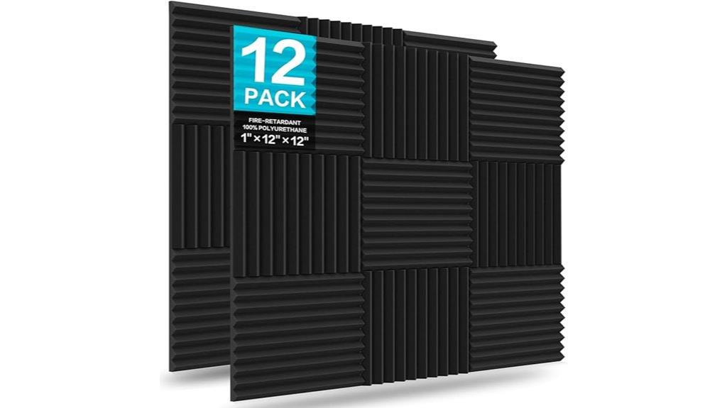 soundproofing foam panel pack