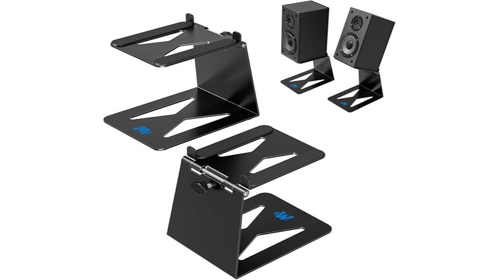 speaker stands pair mounting
