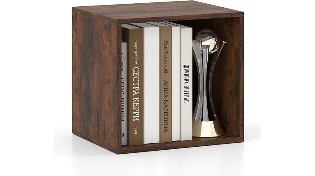 stackable cubby storage organizer