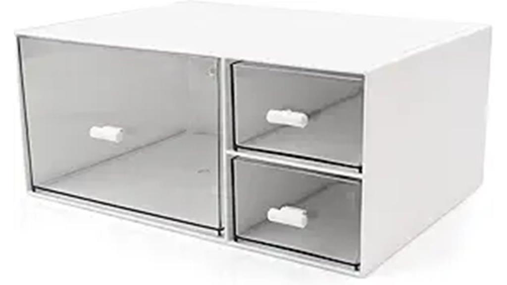 stackable desk drawer organizer