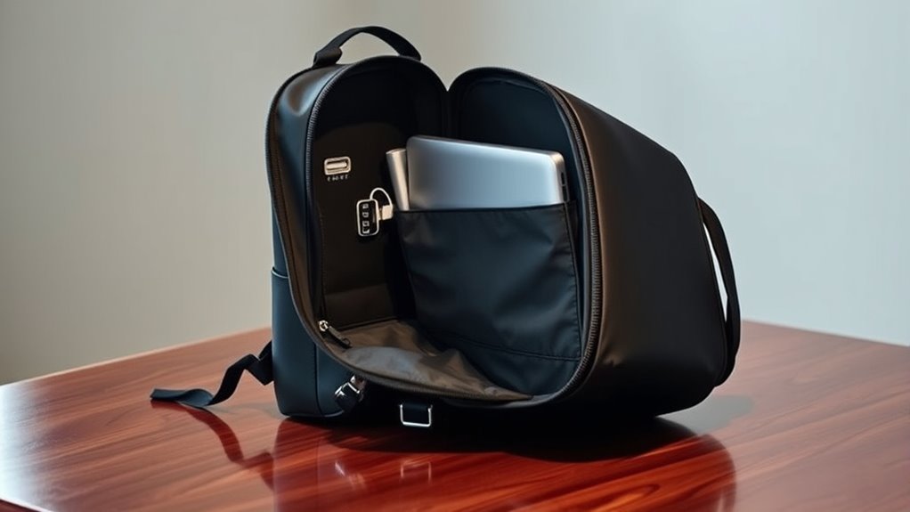 stylish charging laptop backpacks