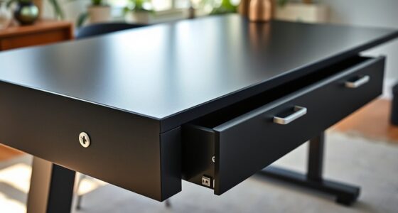 stylish clamp style floating desks
