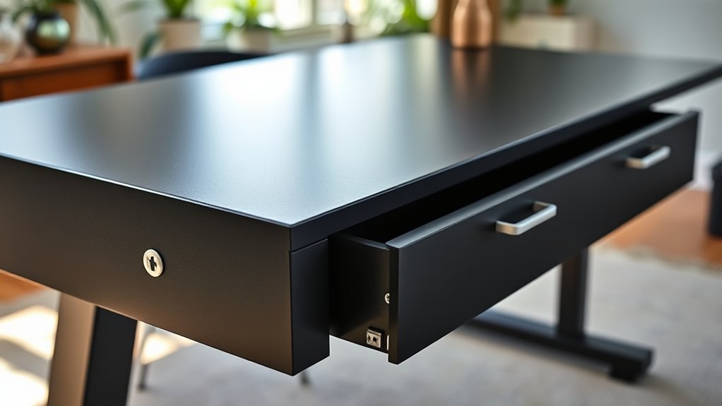 stylish clamp style floating desks