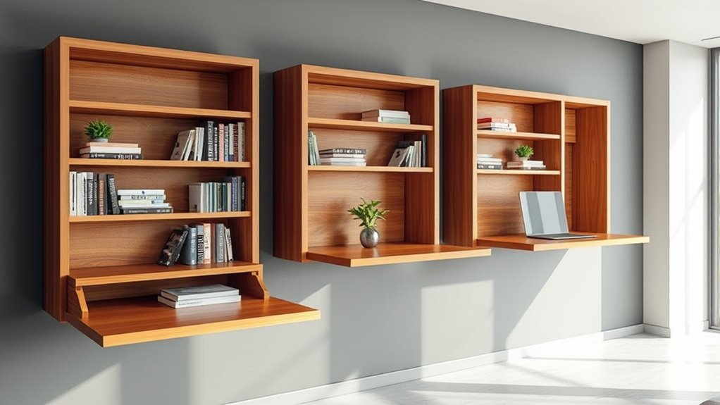 stylish space saving bookshelf options