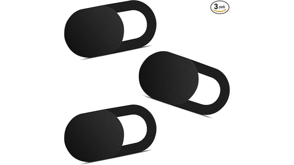 three pack webcam cover