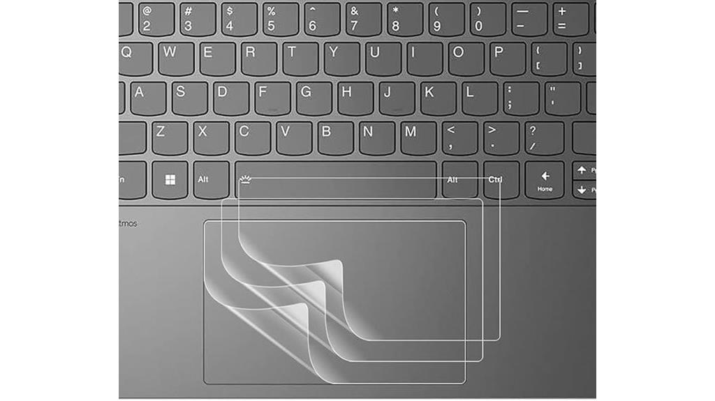 three pack yoga touchpad protectors