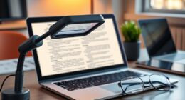 top adjustable screen magnifiers