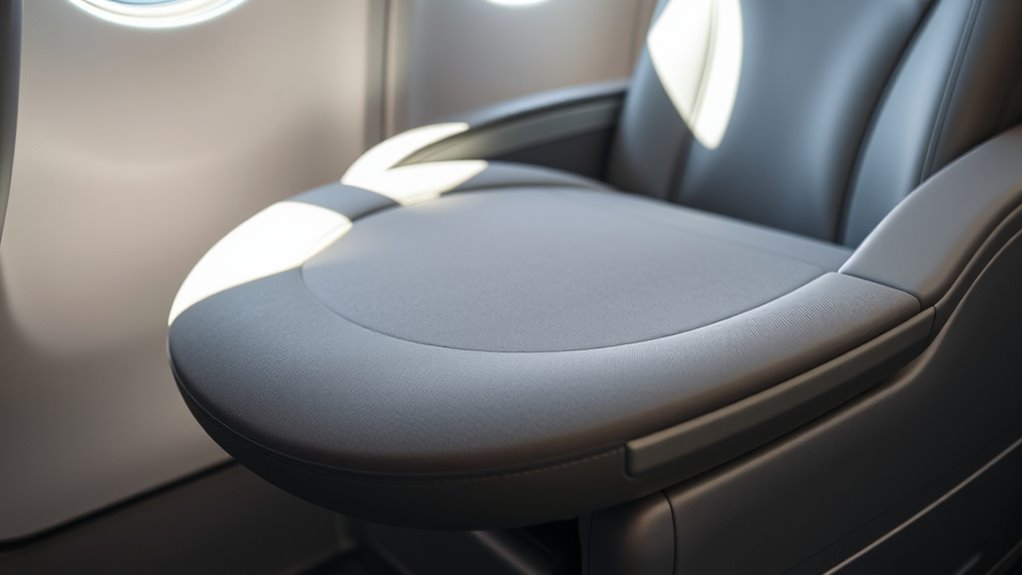 top half moon travel footrests