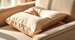 top memory foam arm cushions
