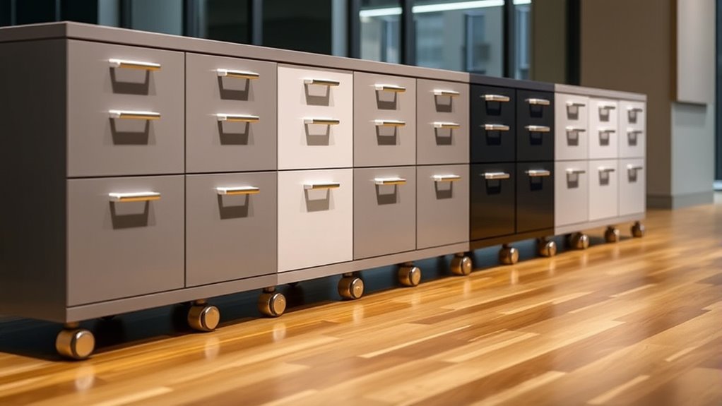 top mobile drawer storage