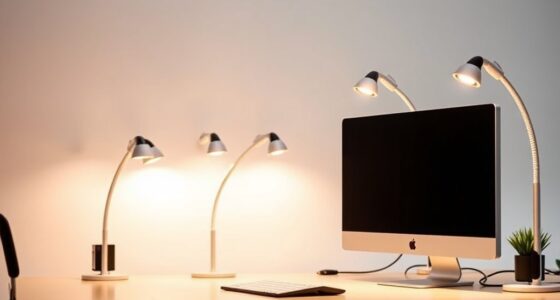top monitor edge lamps