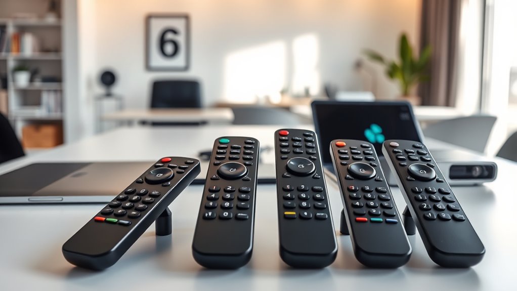 top office remote controls