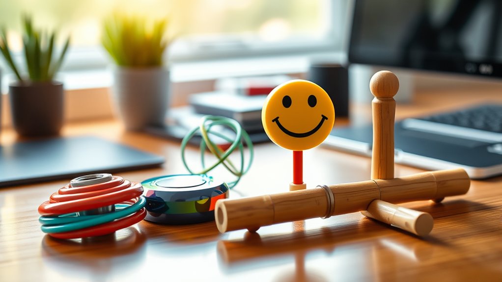 top stress relief desk toys