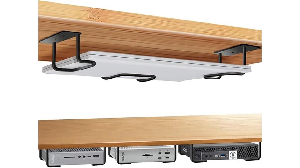 under desk laptop mount
