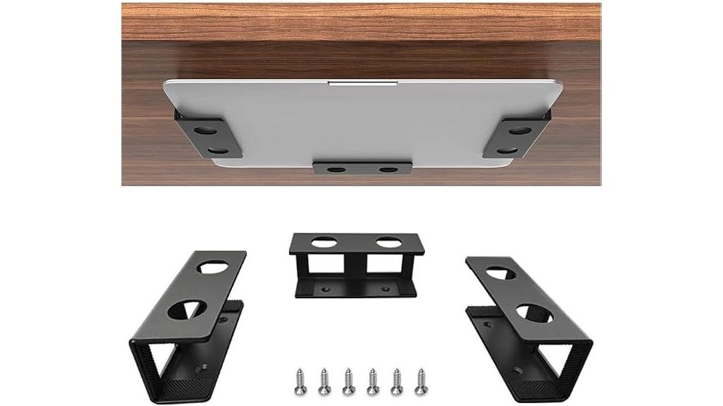 under desk laptop mount