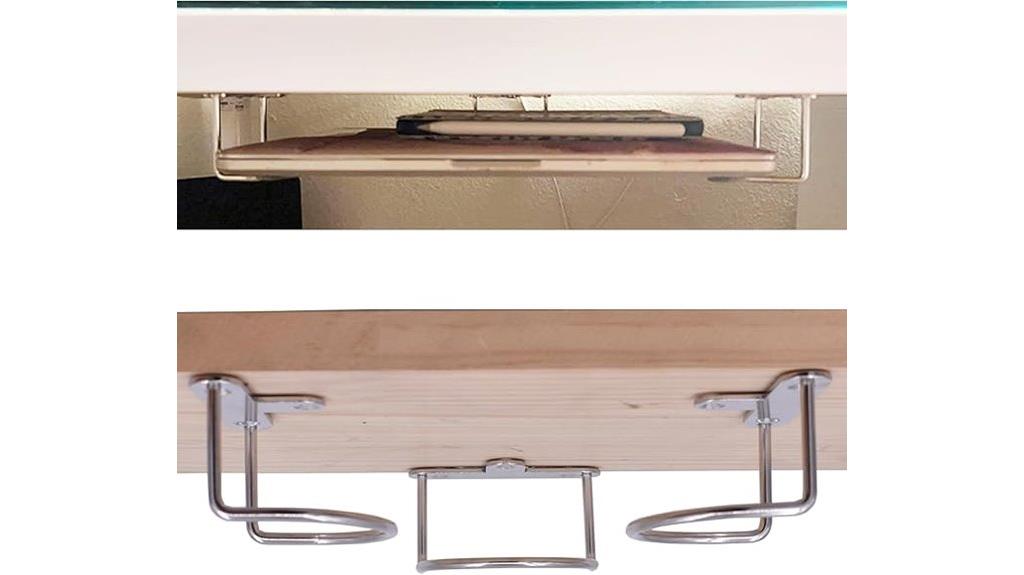 under desk laptop mount