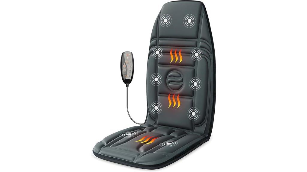 vibration and heat back massager