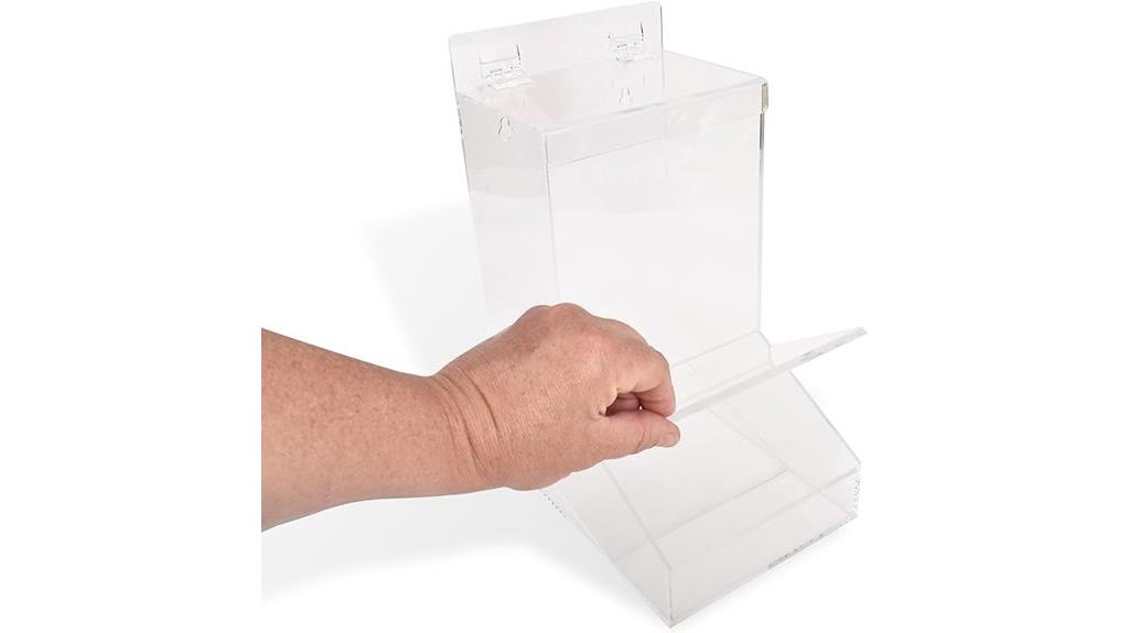 wall mount earplug dispenser