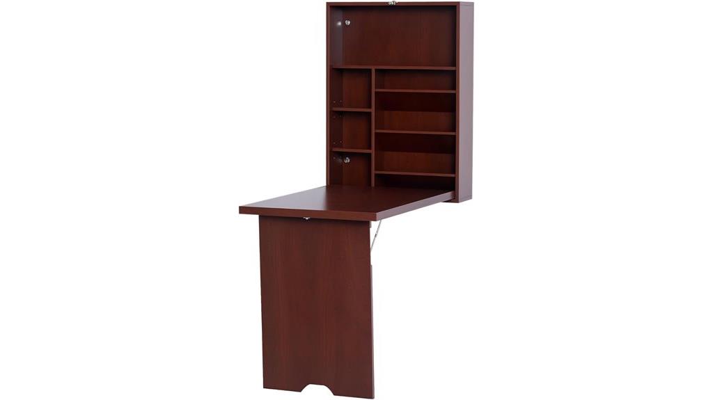 wall mounted convertible desk