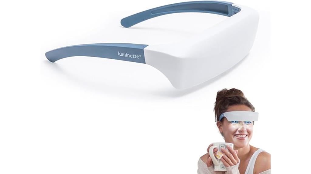 wearable light therapy glasses