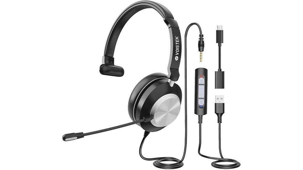 wired pc microphone headset