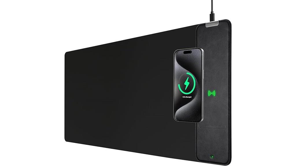 wireless charging gaming pad