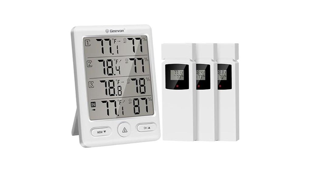 wireless indoor outdoor thermometer