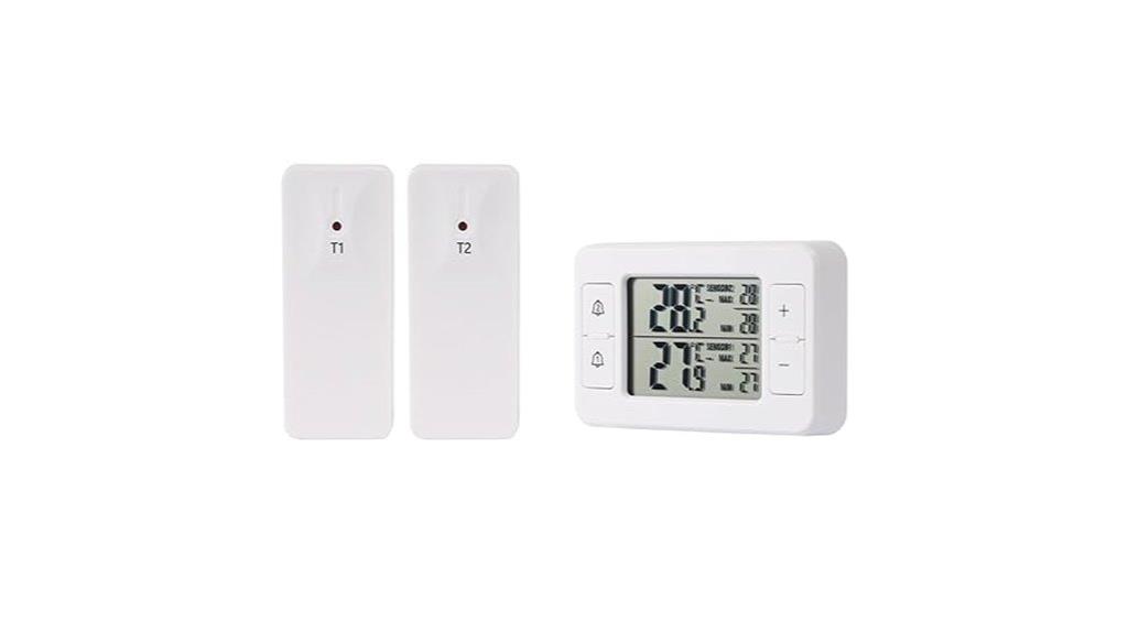 wireless refrigerator temperature monitor