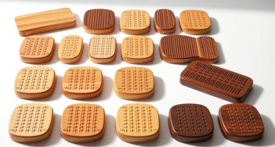 wooden footrests with safety