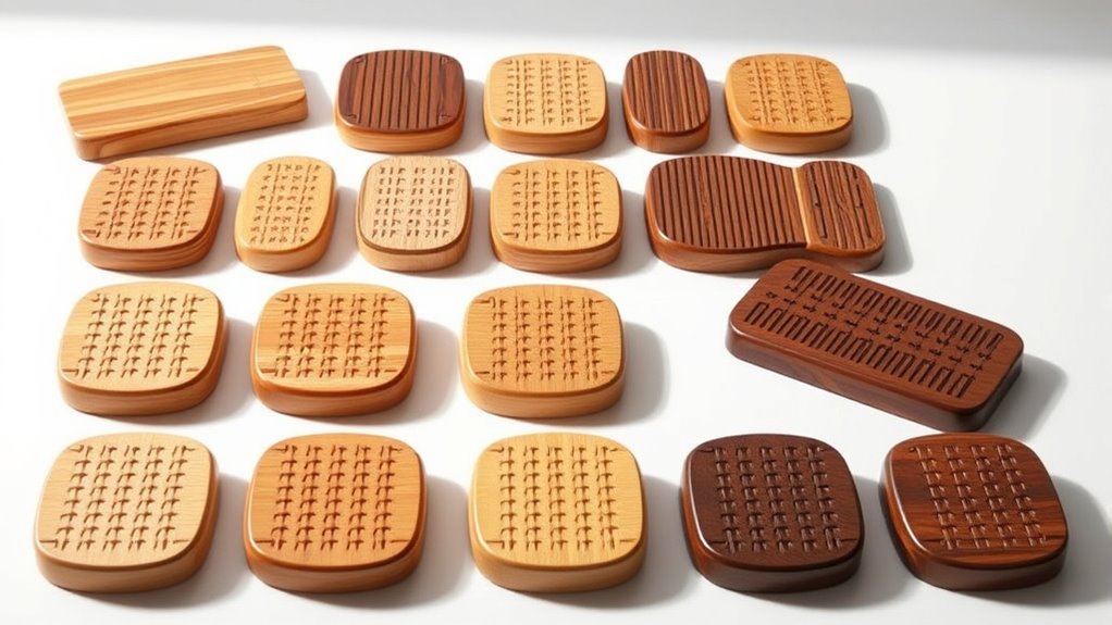 wooden footrests with safety