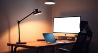adjustable comfortable workspace lighting