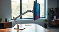adjustable monitor arm advantages
