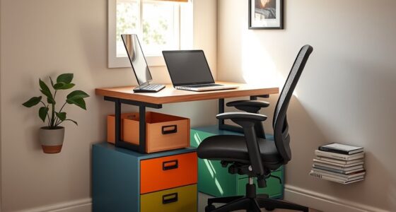 affordable ergonomic workspace setup