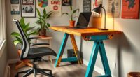 build affordable standing desk
