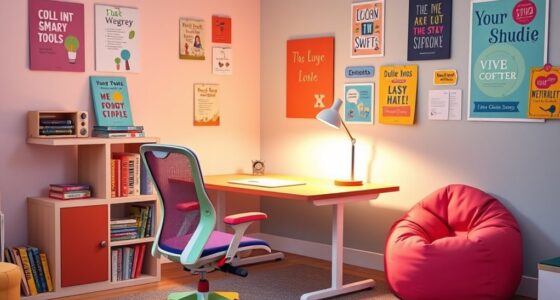 child friendly ergonomic workspace