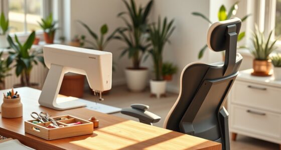 comfortable hobbyist workstation