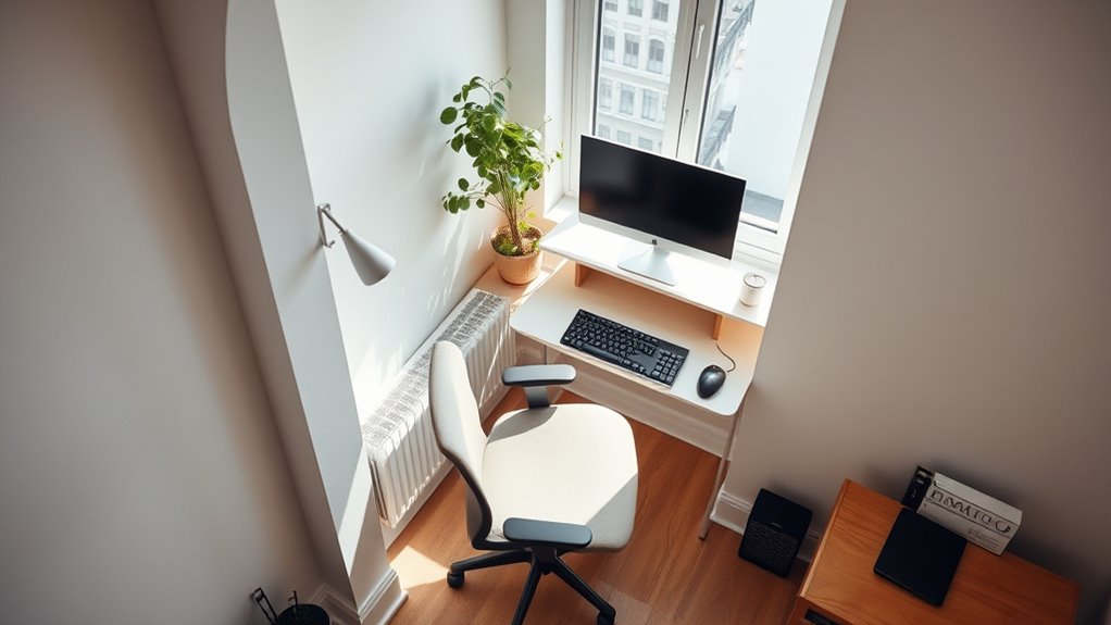 compact ergonomic workspace solutions