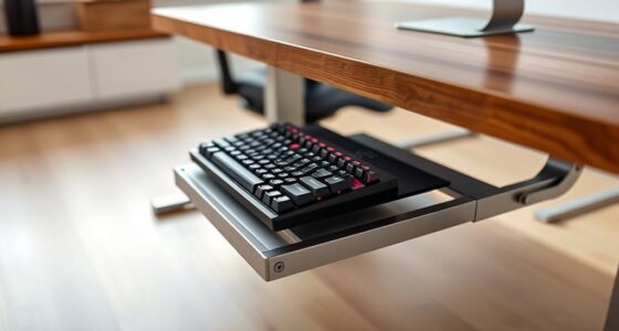 consider installing keyboard trays