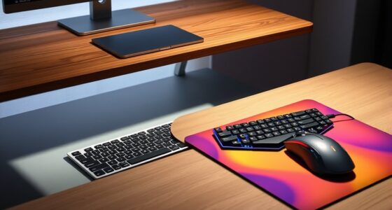 desk mounted keyboard comparison