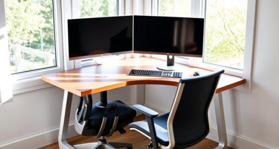 ergonomic corner desk benefits