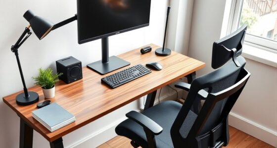 ergonomic desk setup guide
