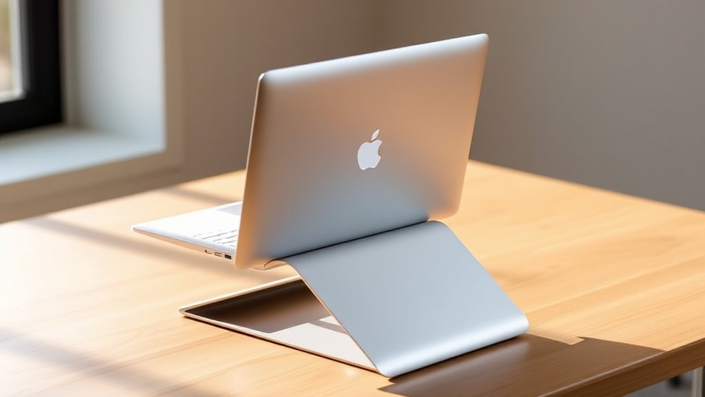 ergonomic portable laptop support