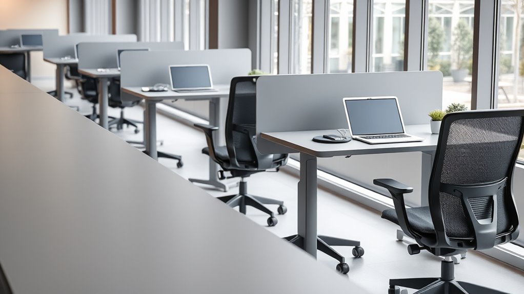 flexible adjustable shared workspace