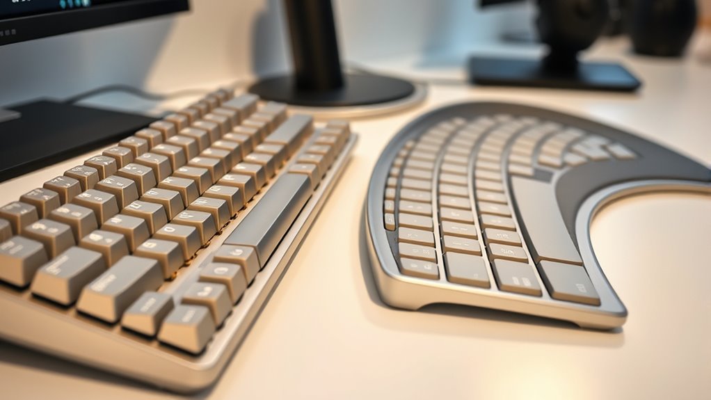 keyboard design comfort versus performance