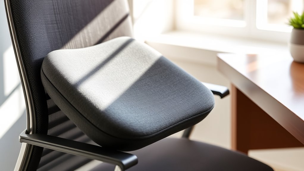 lumbar cushions improve posture