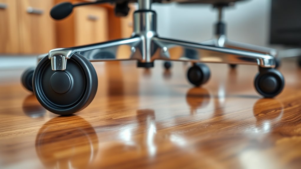 office chair wheel selection