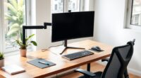 optimal desk arrangement tips