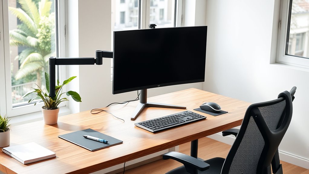 optimal desk arrangement tips
